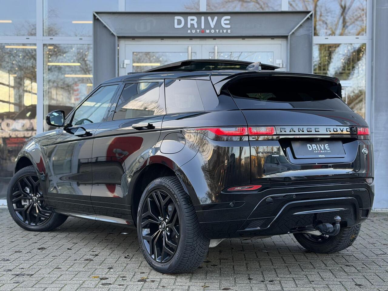 Land Rover RANGE ROVER EVOQUE 1.5 P300e AWD R-Dynamic SE Black Style|Schuif/Kantel dak|Sfeer|Meridian|Memory|ACC|Winterpakket|Trekhaak
