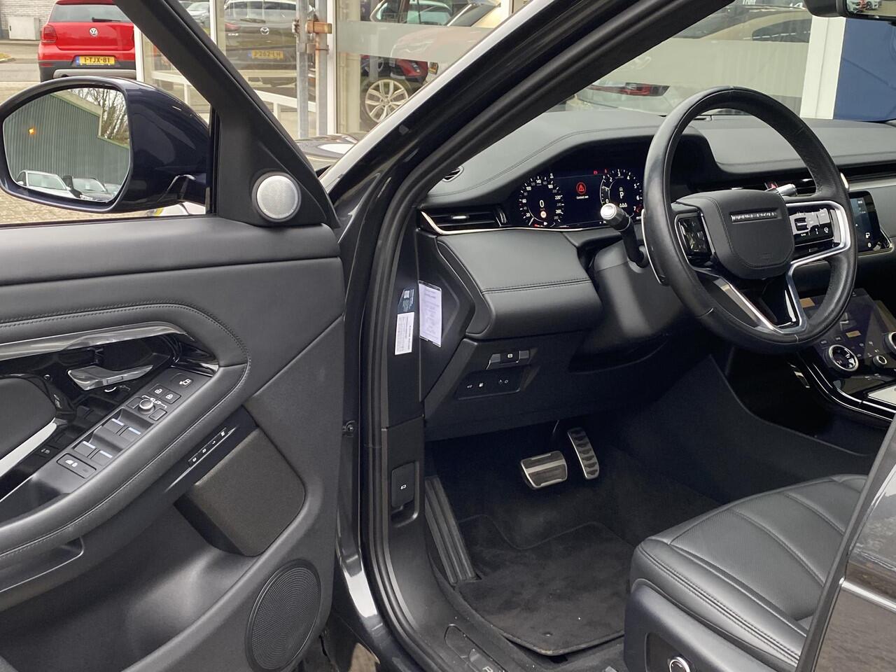 Land Rover RANGE ROVER EVOQUE 1.5 P300e AWD Autobiography / Automaat / NL-Auto / 1e-Eigenaar / Dealer-Onderhouden / Vol-Leder / Alcantara-Dakhemel / Open-Panodak / Stuur- en Stoelverwarming / Meridian-Audio / Camera-Binnenspiegel / Elektr.-Stoelen met Geheugen / Matrix LED / Adaptieve