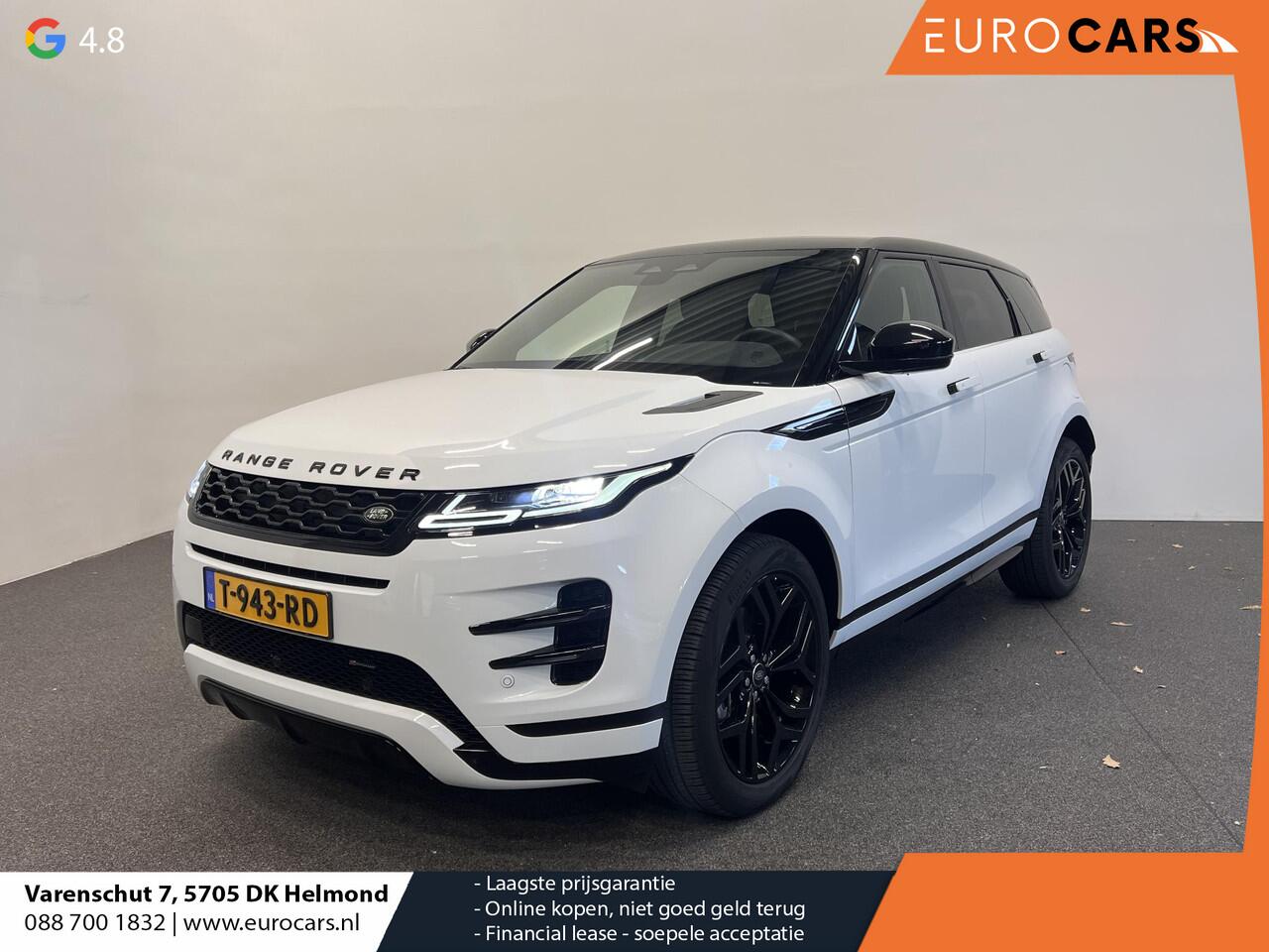 Land Rover RANGE ROVER EVOQUE 1.5 P300e AWD R-Dynamic SE Panoramadak Navigatie Apple Carplay/Android Auto Camera Parkeersensoren Adaptive Cruise Control Dodehoek Assistent Elektrische achterklep Stoel- en stuurverwarming Memory stoelen Climate Control Ledverlichting