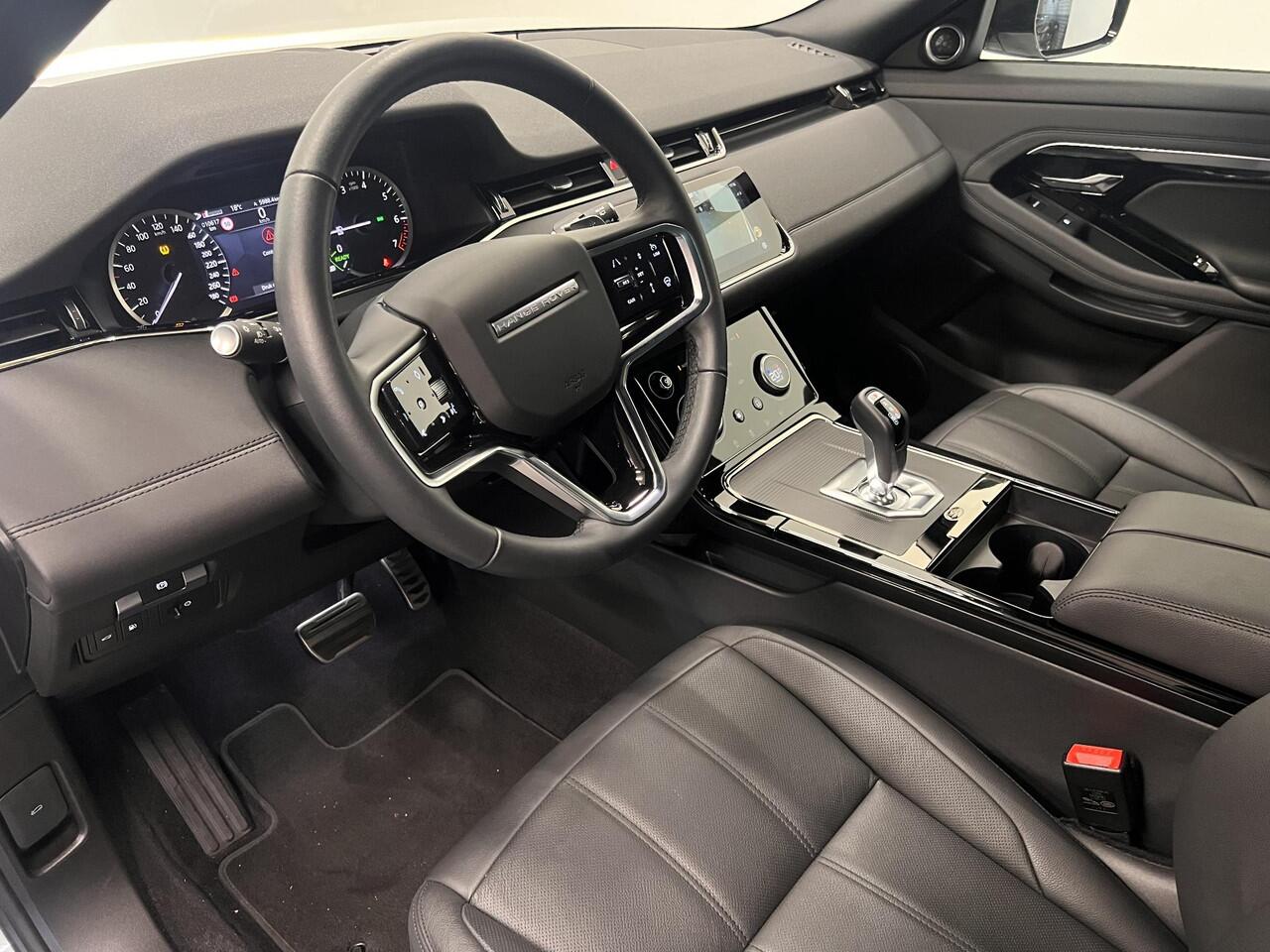 Land Rover RANGE ROVER EVOQUE 1.5 P300e AWD R-Dynamic SE Panoramadak Navigatie Apple Carplay/Android Auto Camera Parkeersensoren Adaptive Cruise Control Dodehoek Assistent Elektrische achterklep Stoel- en stuurverwarming Memory stoelen Climate Control Ledverlichting