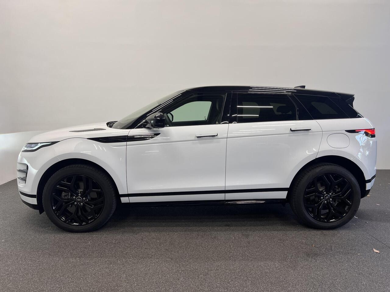Land Rover RANGE ROVER EVOQUE 1.5 P300e AWD R-Dynamic SE Panoramadak Navigatie Apple Carplay/Android Auto Camera Parkeersensoren Adaptive Cruise Control Dodehoek Assistent Elektrische achterklep Stoel- en stuurverwarming Memory stoelen Climate Control Ledverlichting