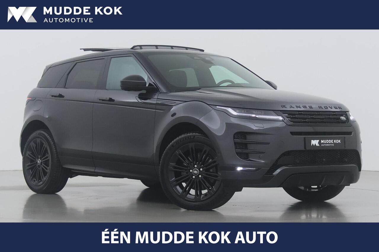 Land Rover RANGE ROVER EVOQUE P270e PHEV Dynamic SE | Carpathian Grey | Black Pack | Schuif/kanteldak | ACC | Stoel+Stuurverwarming