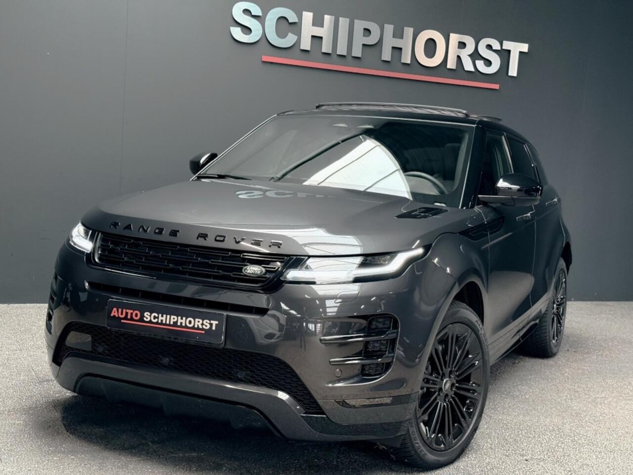 Land Rover RANGE ROVER EVOQUE P270e SE Dynamic Carpathian Grey Black Pack Panodak ACC Meridian SoundStoel+Stuurverwarming