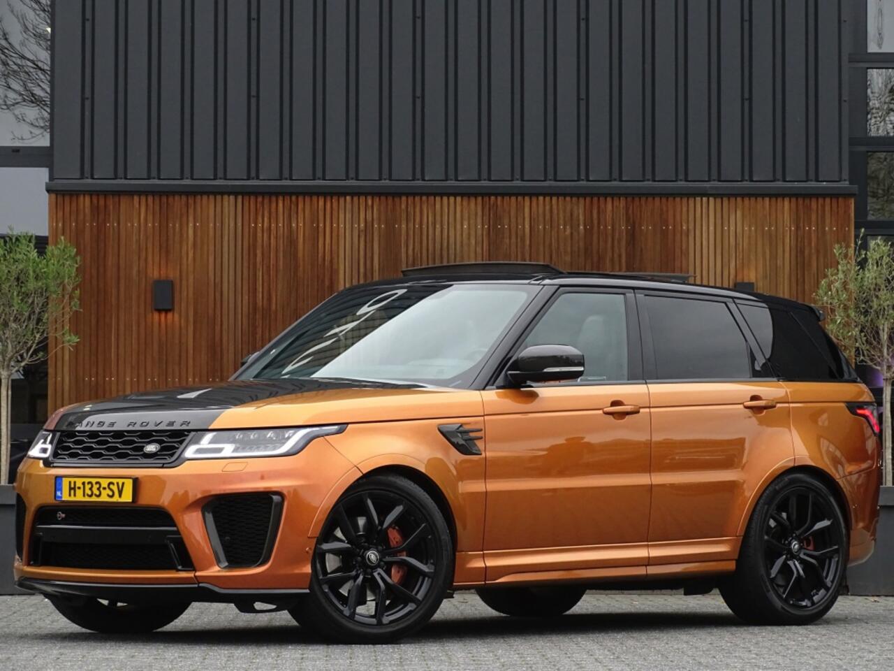 Land Rover RANGE ROVER SPORT 5.0 V8 576PK SC SVR SVO / Quicksilver RVS / Alcantara / carbon