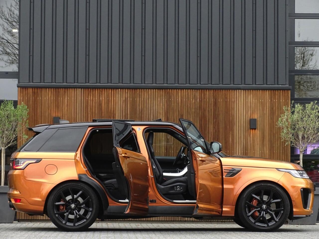 Land Rover RANGE ROVER SPORT 5.0 V8 576PK SC SVR SVO / Quicksilver RVS / Alcantara / carbon