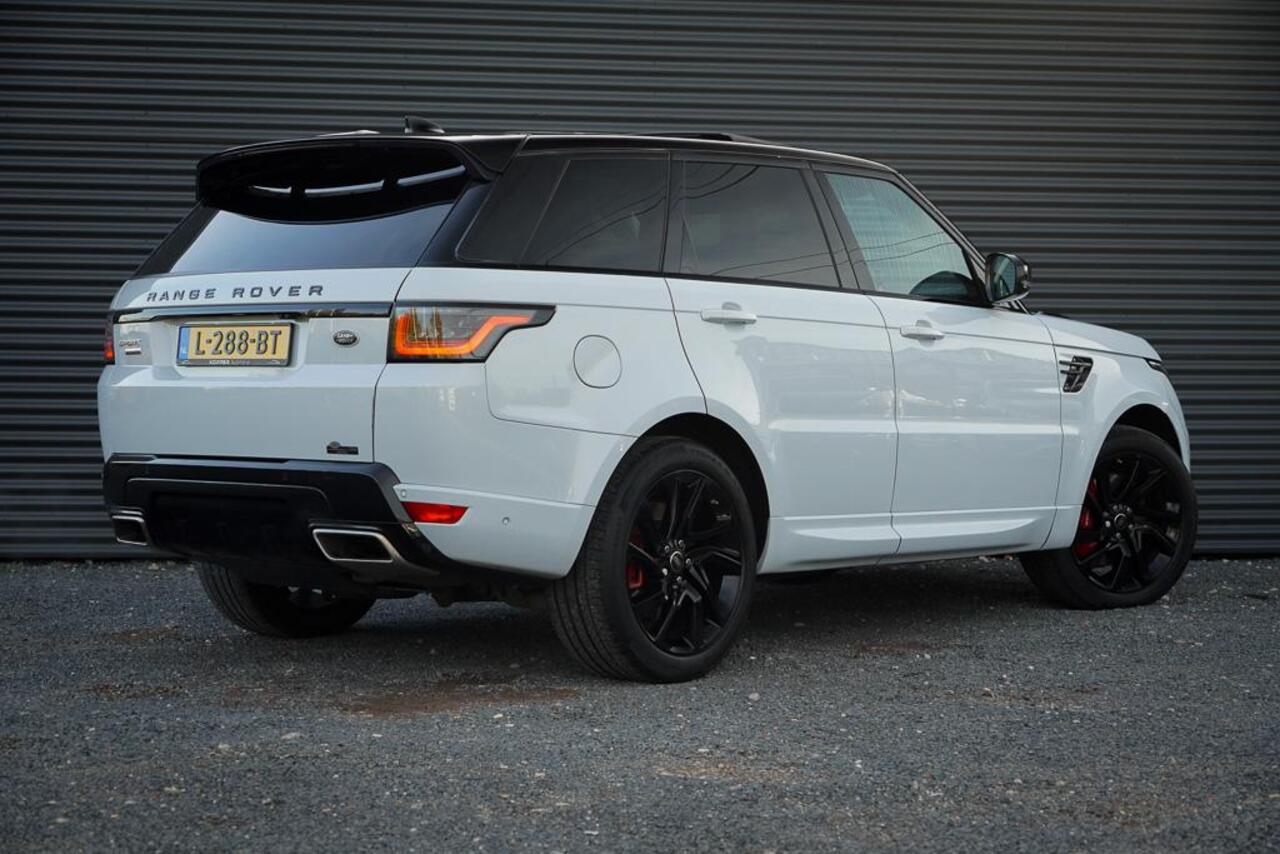Land Rover RANGE ROVER SPORT 5.0 V8 SC Autobiography Dynamic / Pano / Yulong White / Black Pack / Incl BTW