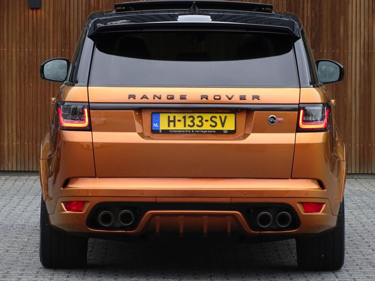 Land Rover RANGE ROVER SPORT 5.0 V8 576PK SC SVR SVO / Quicksilver RVS / Alcantara / carbon