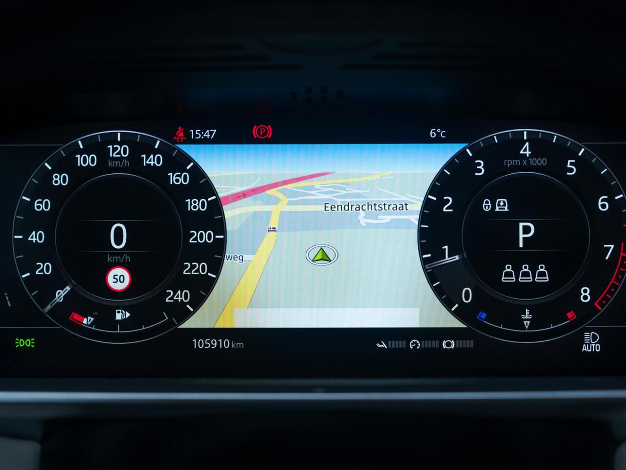 Land Rover RANGE ROVER SPORT P400 HSE Dynamic | 23" Urban LM | Volleder | Carbon pack | Carbon SVR motorkap | Uitlaatstyling SVR | CarPlay | LaneAssist | Stuurverw | Matrix Led | Etc..