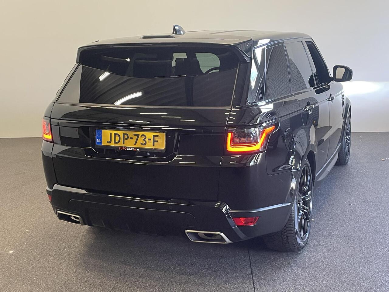 Land Rover RANGE ROVER SPORT P400e SE Black Pack Navigatie Apple Carplay/Android Auto Camera Parkeersensoren Meridian Sound System LED koplampen Cruise Control 21"lichtmetalen velgen Climate Control Getinte ramen