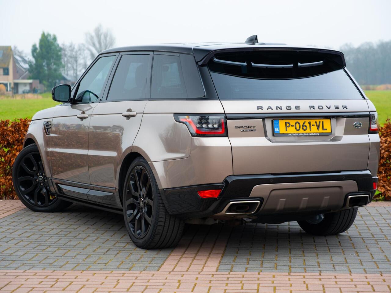 Land Rover RANGE ROVER SPORT 3.0 P360 MHEV HST | Volleder Exclusive | CarPlay | LaneAssist | Stuurverw | Matrix Led | Black pack | uitklapbare instap dorpel | Etc.. 45000km!