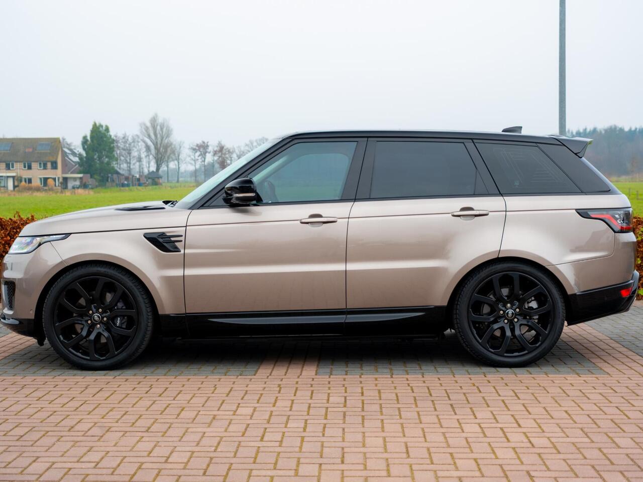 Land Rover RANGE ROVER SPORT 3.0 P360 MHEV HST | Volleder Exclusive | CarPlay | LaneAssist | Stuurverw | Matrix Led | Black pack | uitklapbare instap dorpel | Etc.. 45000km!