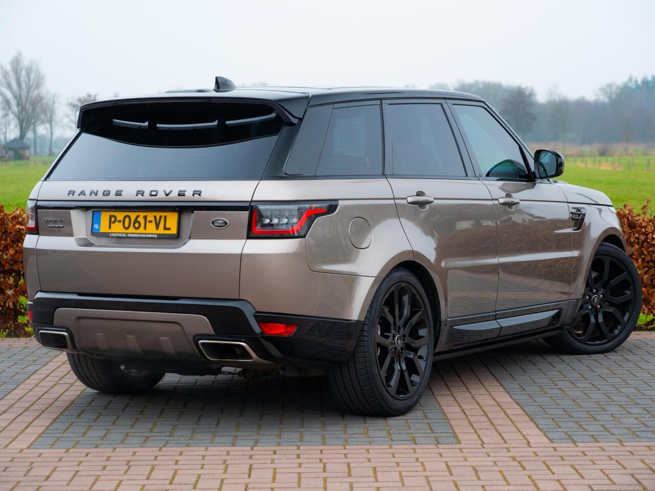 Land Rover RANGE ROVER SPORT 3.0 P360 MHEV HST | Volleder Exclusive | CarPlay | LaneAssist | Stuurverw | Matrix Led | Black pack | uitklapbare instap dorpel | Etc.. 45000km!