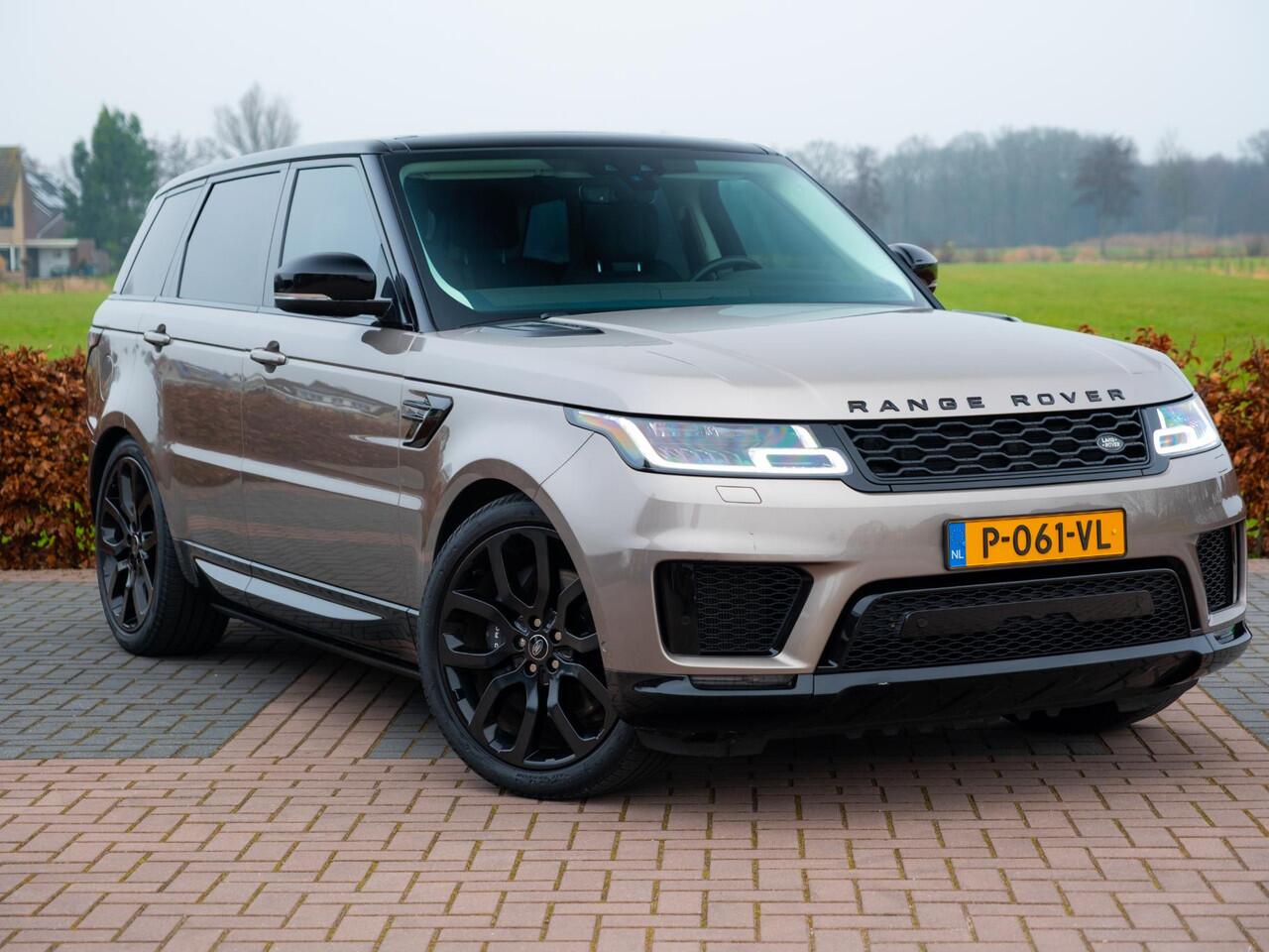Land Rover RANGE ROVER SPORT 3.0 P360 MHEV HST | Volleder Exclusive | CarPlay | LaneAssist | Stuurverw | Matrix Led | Black pack | uitklapbare instap dorpel | Etc.. 45000km!