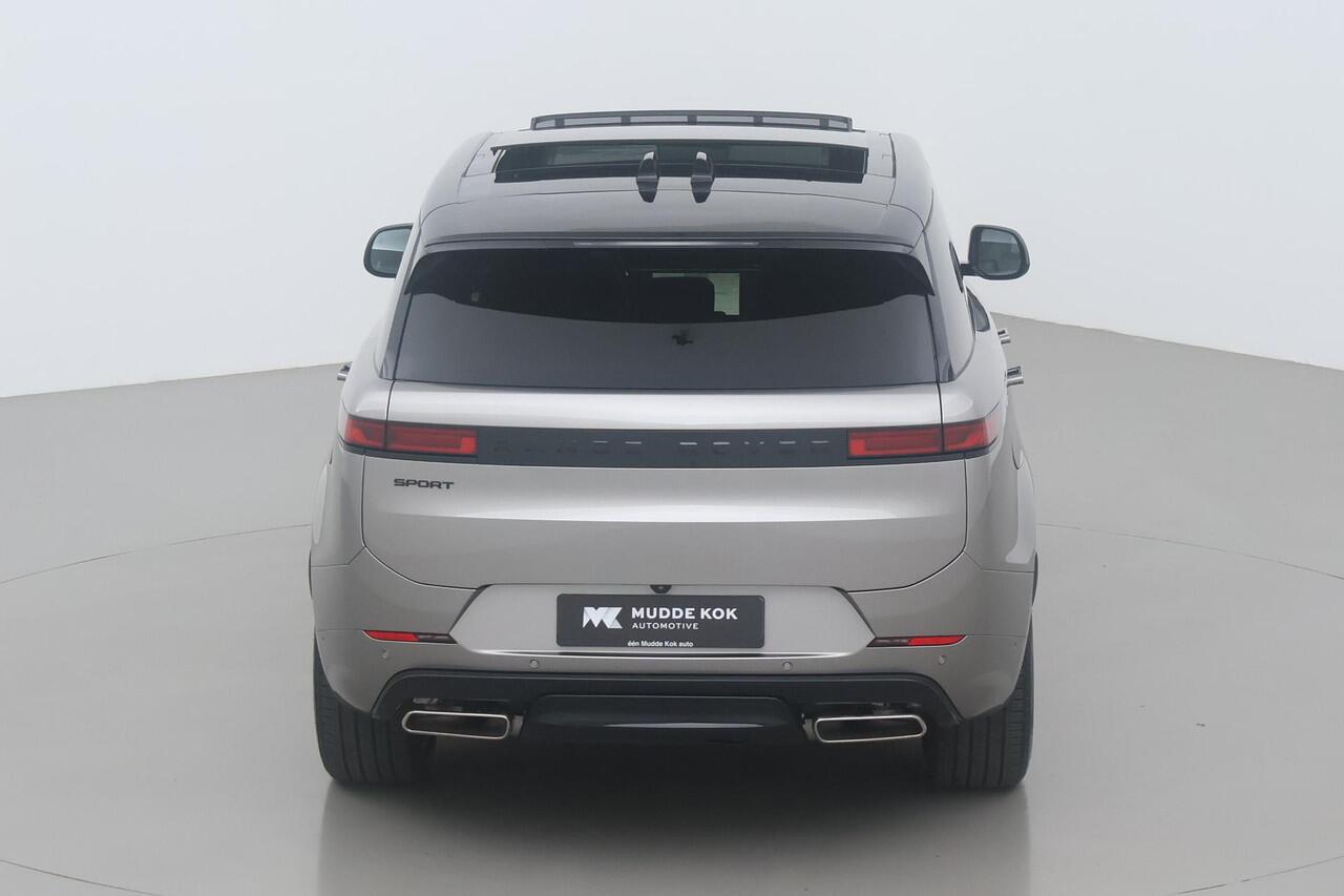 Land Rover RANGE ROVER SPORT 3.0 P460e Dynamic HSE | Black Pack | Flux Silver | 23 Inch | Massage+Ventilatie | Trekhaak | Head-Up