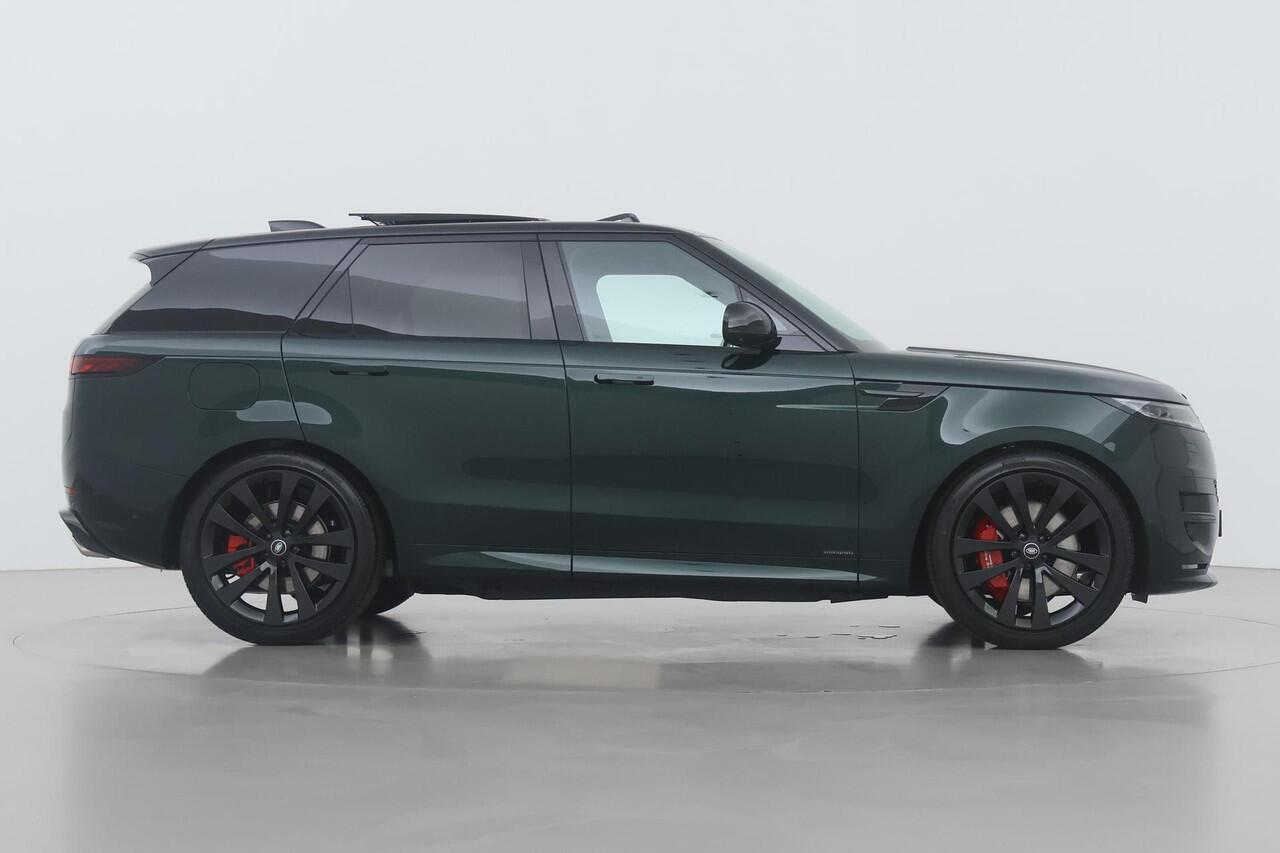 Land Rover RANGE ROVER SPORT 3.0 P550e Autobiography | British Racing Green | Black Pack | 23 Inch | Meridian 3D | Head-Up | Trekhaak