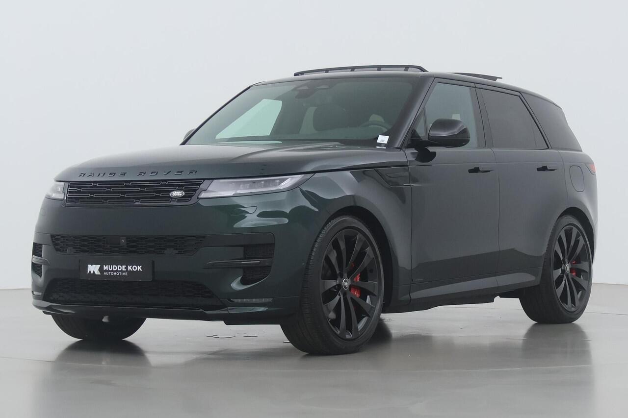 Land Rover RANGE ROVER SPORT 3.0 P550e Autobiography | British Racing Green | Black Pack | 23 Inch | Meridian 3D | Head-Up | Trekhaak