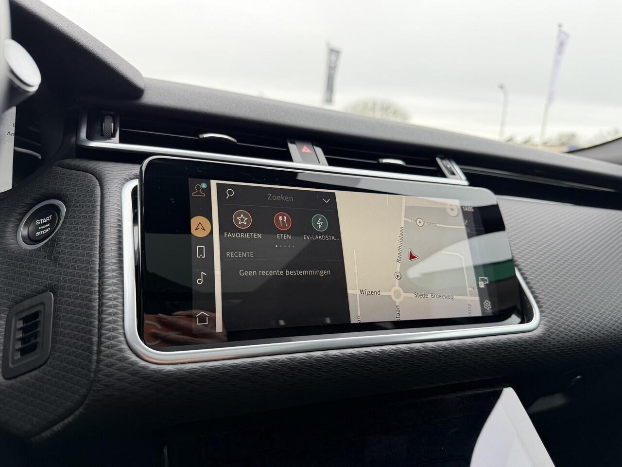 Land Rover Velar Range Rover 2.0 P400e R-Dynamic SE AUTOMAAT | NAVIGATIE | 360 CAMERA | AIRCO/ECC | CRUISE CONTROL | PARKEERSENSOREN | LEDER SPORT INTERIEUR | LED | APPLE CARPLAY | STOELVERWARMING |