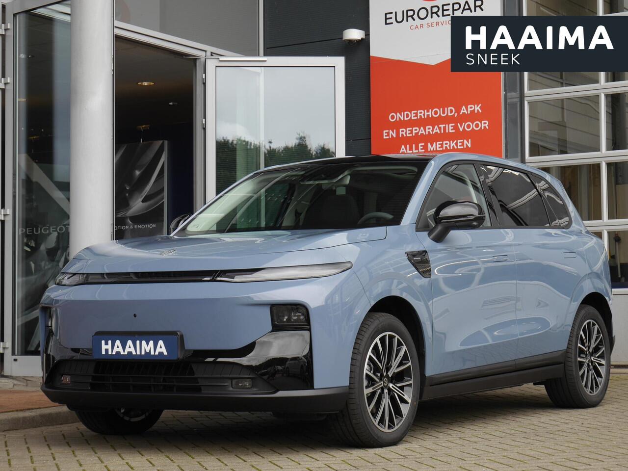 Leapmotor B10 Design ProMax 67.1 kWh Demo | Wltp 434km | 750kg trekgewicht | Stoel en stuur verwarming | 360 graden camera | Lederen bekleding | Panoramadak | Led | Regensensor | Sfeerverlichting | Elektrisch verstelbare voorstoelen