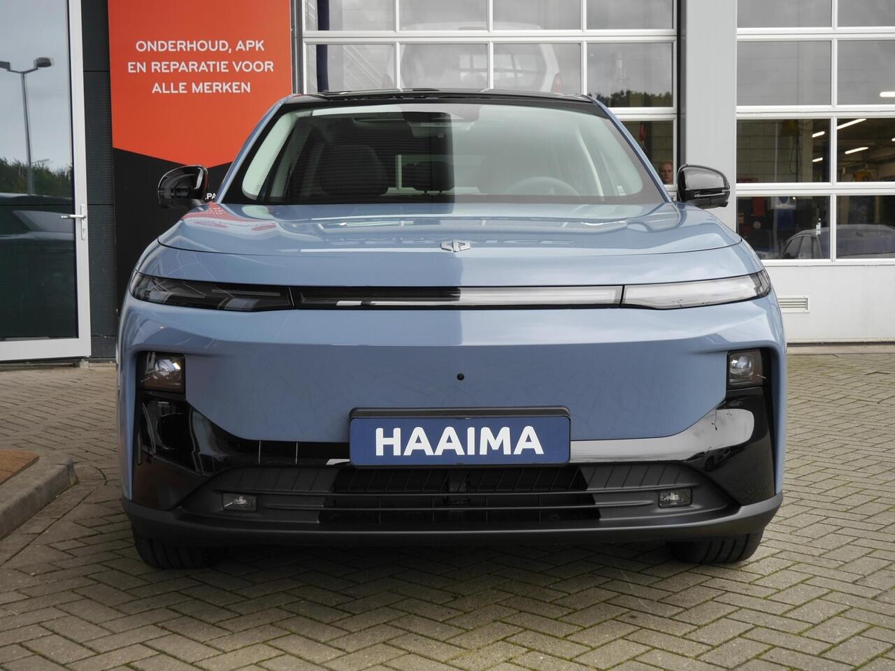 Leapmotor B10 Design ProMax 67.1 kWh | Wltp 434km | 750kg trekgewicht | Stoel en stuur verwarming | 360 graden camera | Lederen bekleding | Panoramadak | Led | Regensensor | Sfeerverlichting | Elektrisch verstelbare voorstoelen