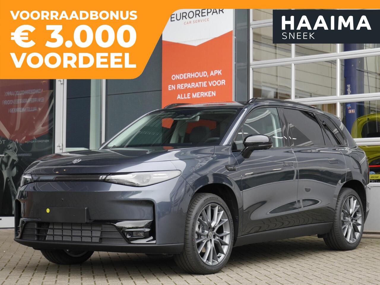 Leapmotor C10 REEV Design 28.4 kWh | Nieuwe auto | Gecombineerde actieradius WLTP 974km | 1500 kg Trekgewicht | Diverse kleuren leverbaar | Full options | Stuurverwarming | Stoelverwarming en koeling | Elektrisch verstelbare voorstoelen | Navigatie | Keyless entry & st