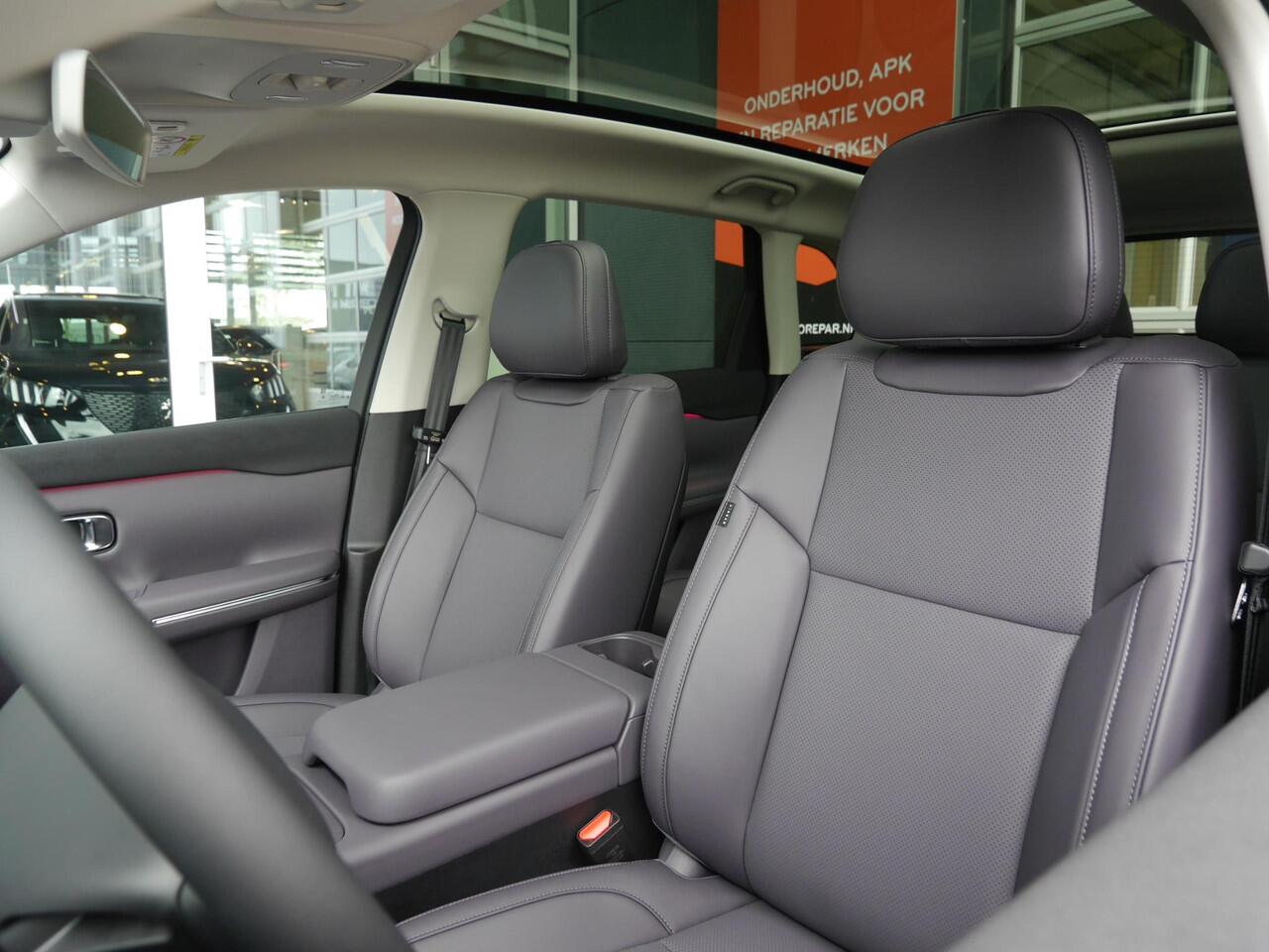 Leapmotor C10 REEV Design 28.4 kWh | Nieuwe auto | Gecombineerde actieradius WLTP 974km | 1500 kg Trekgewicht | Diverse kleuren leverbaar | Full options | Stuurverwarming | Stoelverwarming en koeling | Elektrisch verstelbare voorstoelen | Navigatie | Keyless entry & st