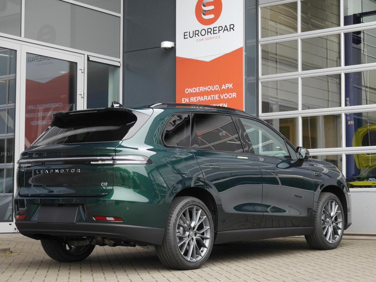 Leapmotor C10 REEV Design 28.4 kWh | Nieuwe auto | Gecombineerde actieradius WLTP 974km | 1500 kg Trekgewicht | Diverse kleuren leverbaar | Full options | Stuurverwarming | Stoelverwarming en koeling | Elektrisch verstelbare voorstoelen | Navigatie | Keyless entry & st