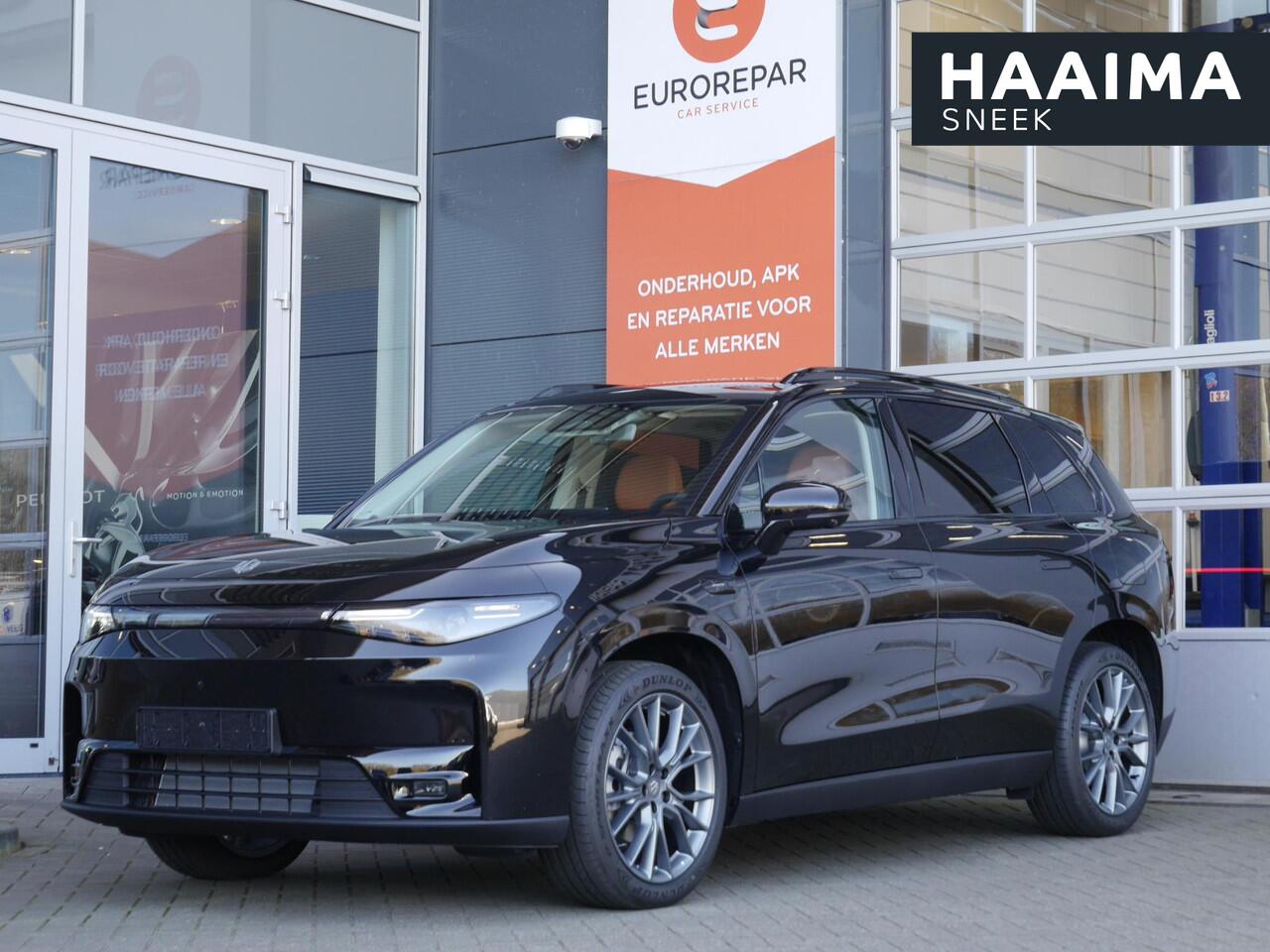 Leapmotor C10 REEV Design 28.4 kWh | Demo | Gecombineerde actieradius WLTP 974km | 1500 kg Trekgewicht | Diverse kleuren leverbaar | Full options | Stuurverwarming | Stoelverwarming en koeling | Elektrisch verstelbare voorstoelen | Navigatie | Keyless entry & start | 2