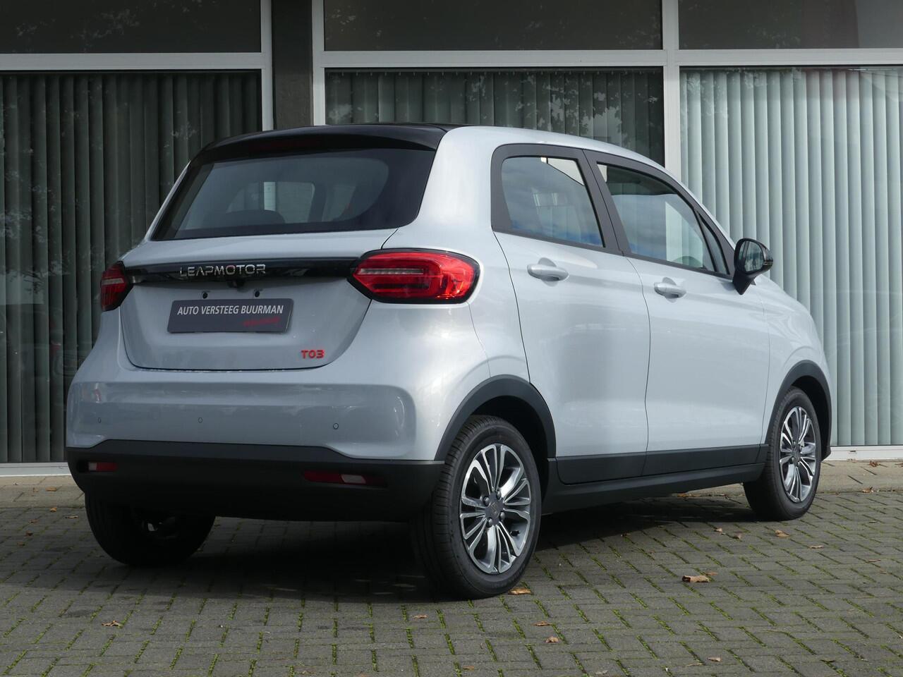 Leapmotor T03 Design 37.3 kWh 95PK Automaat Navigatie, Camera achter, Parkeerhulp achter, Audio, Keyless Start, Lichtmetalen velgen