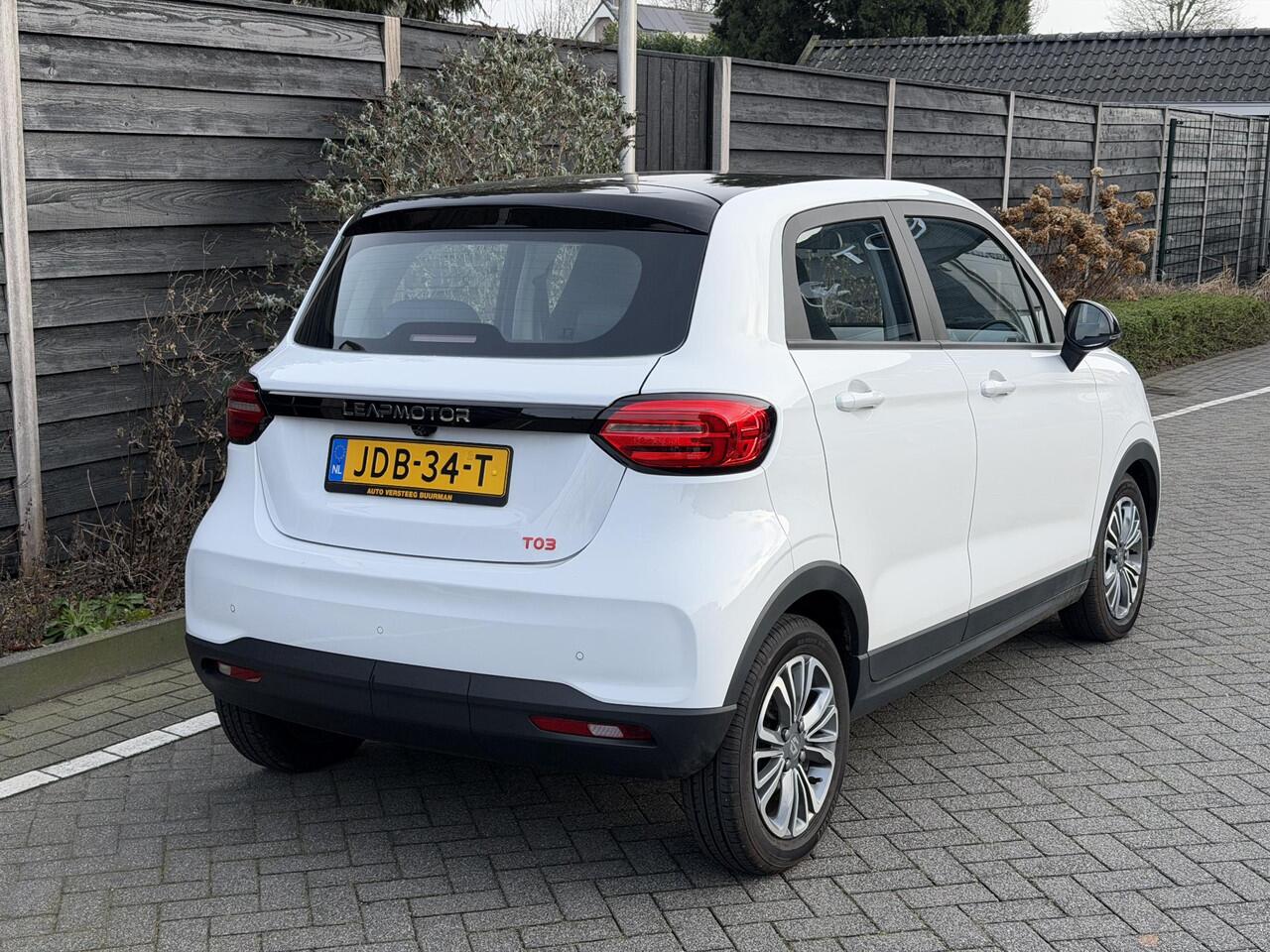 Leapmotor T03 Design 37.3 kWh 95PK Automaat Navigatie, Camera achter, Parkeerhulp achter, Audio, Keyless Start, Lichtmetalen velgen