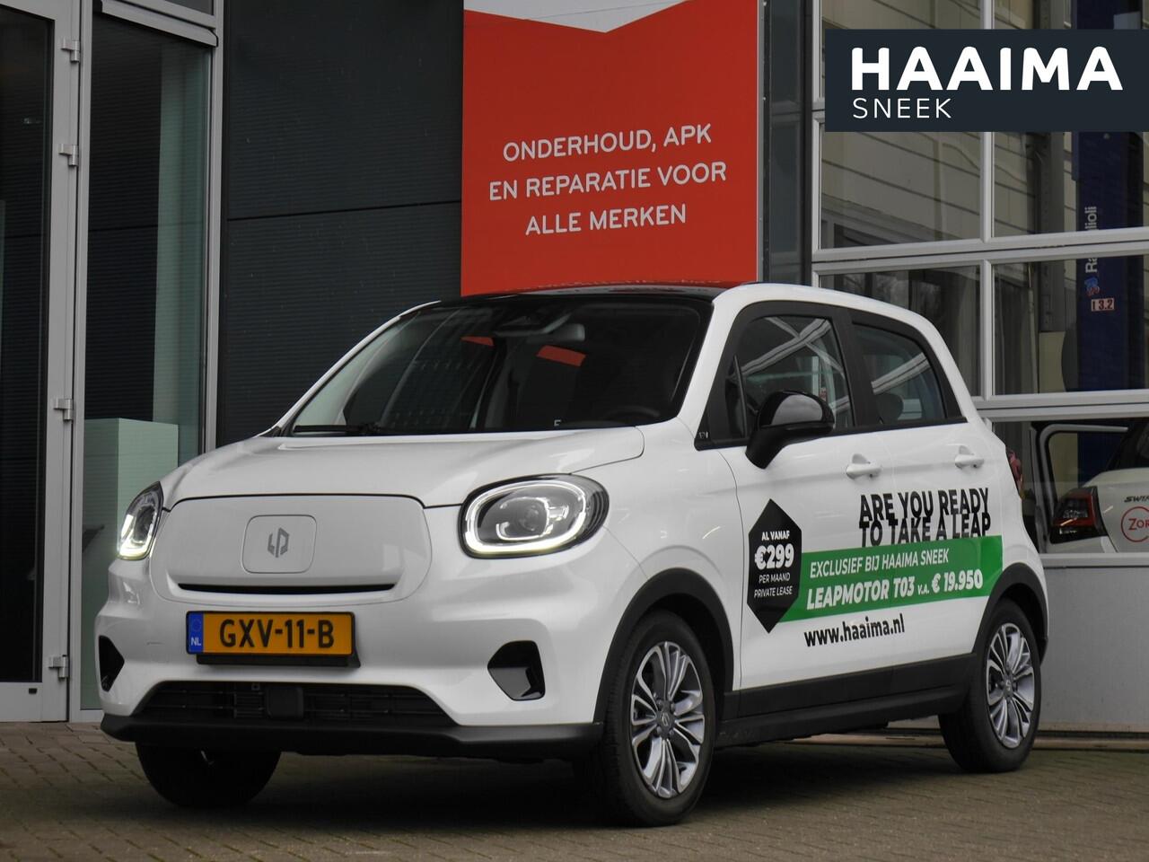 Leapmotor T03 Design 37.3 kWh | Demo | Dodehoek detectie | Lichtmetalen velgen | Camera | Panoramadak | Adaptive cruise control