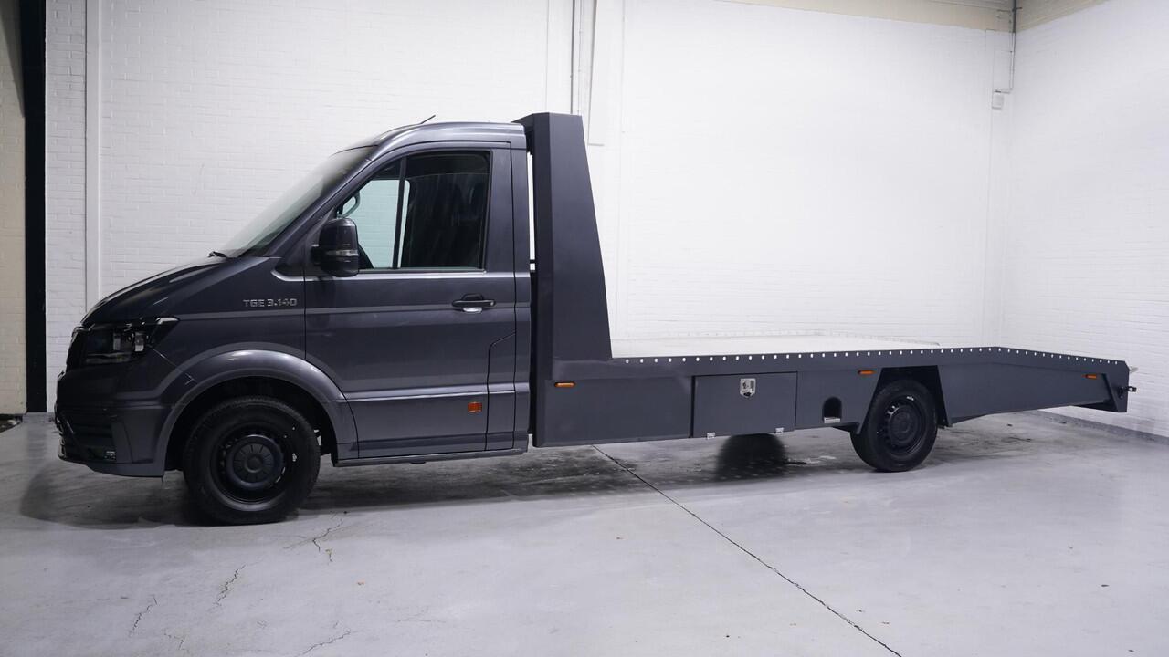MAN TGE 2.0 TDI 140 pk Autotransporter Airco, Luchtvering Apple Carplay, Trekhaak 3.500 kg, Cruise Control, BPM vrij, 3-Zits