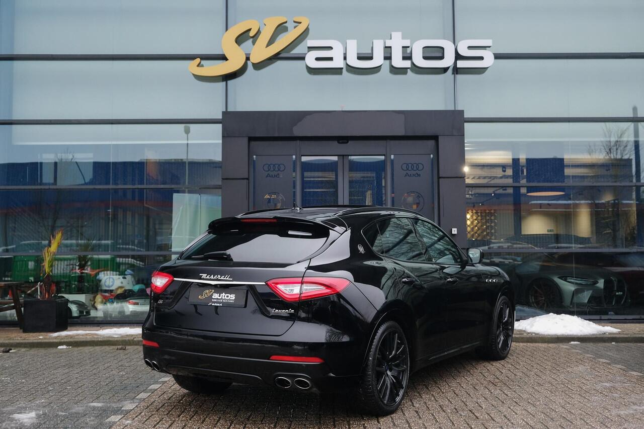 Maserati Levante Gransport 3.0 V6 D 275pk Panoramadak Schaalstoelen VOL!!! Carbon pakket NLauto 21" LMV Stoelkoeling Luchtvering