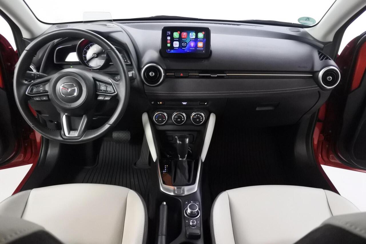 Mazda 2 1.5 90pk Automaat Signature 360º Adapt-cruise Keyless Leer/Alcantara