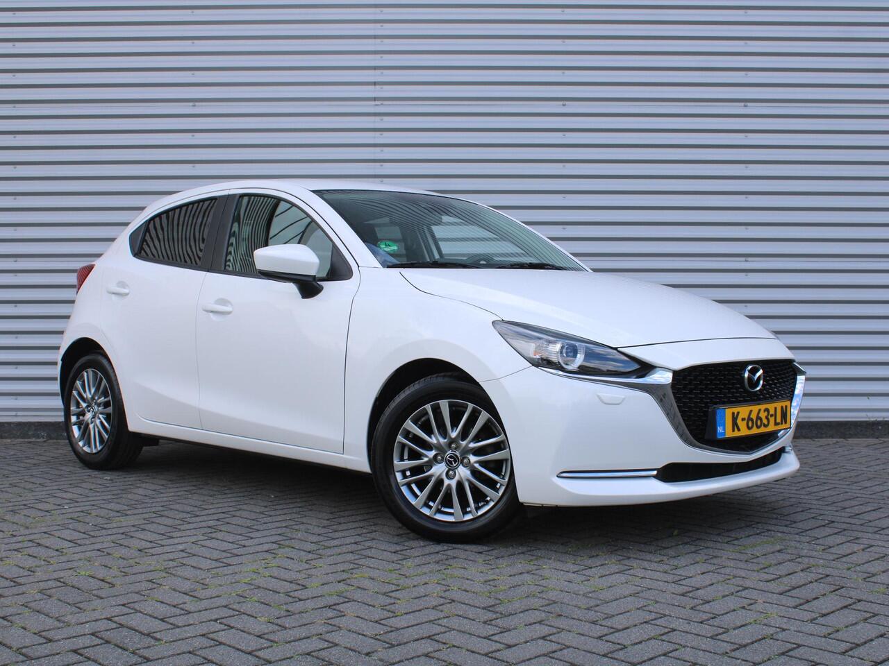 Mazda 2 1.5 Skyactiv-G Luxury | Stuur-/stoelverwarming | Camera | Apple Carplay/Android Auto | Navi | Dodehoek detectie | Clima | 16" LM | Cruise |