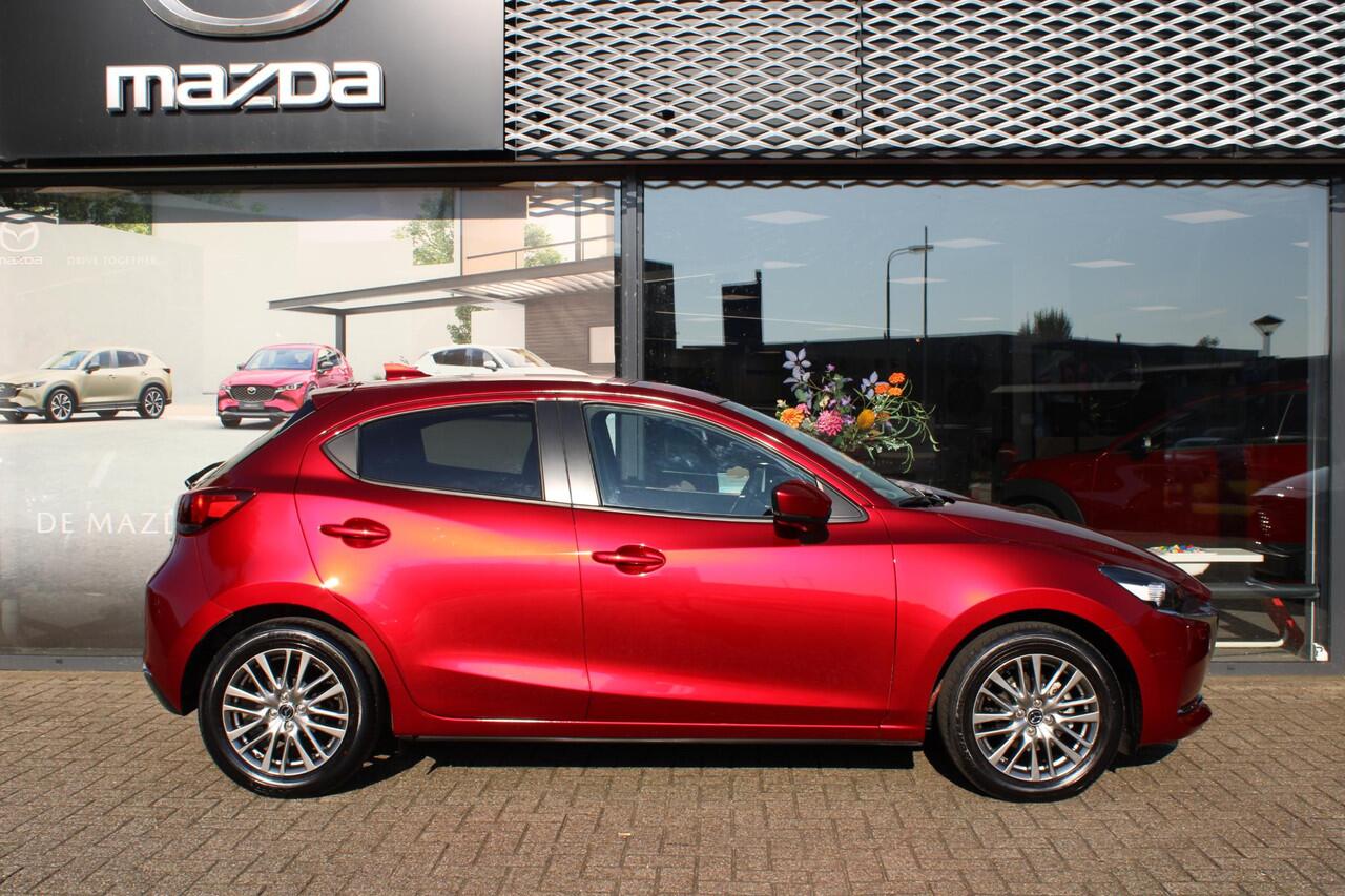 Mazda 2 1.5 Skyactiv-G Luxury , Apple Carplay, Clima, Cruise, PDC, LMV 16 Inch, LKA, Stuur/Stoelverwarming