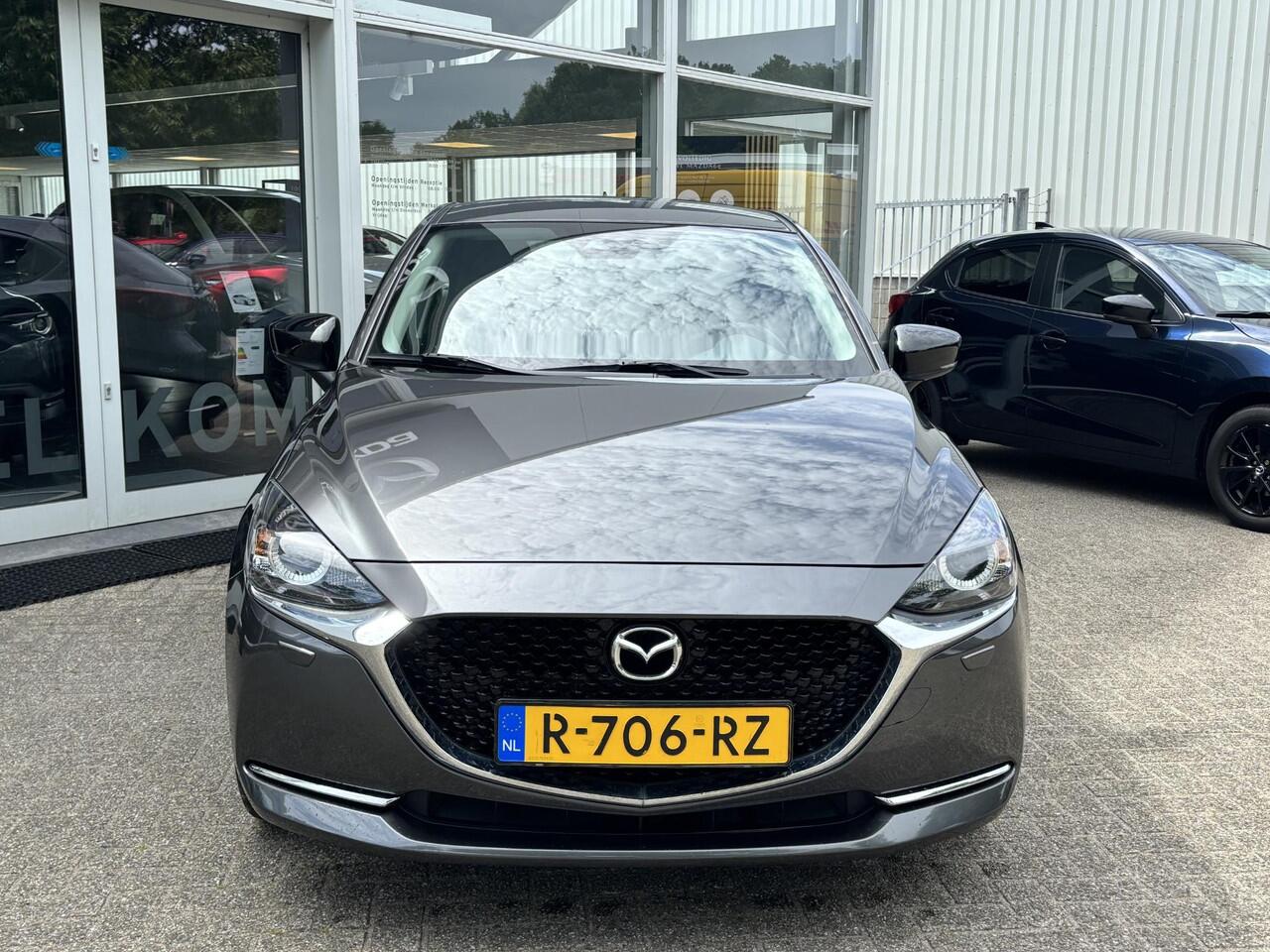 Mazda 2 1.5 Skyactiv-G Sportive 1e Eig., Dealer Ondh., Airco, Cruise Controle, Navigatie, Apple Carplay/ Android Auto, A.Rij-Camera, Lichtmetaal met All-Seasons banden.