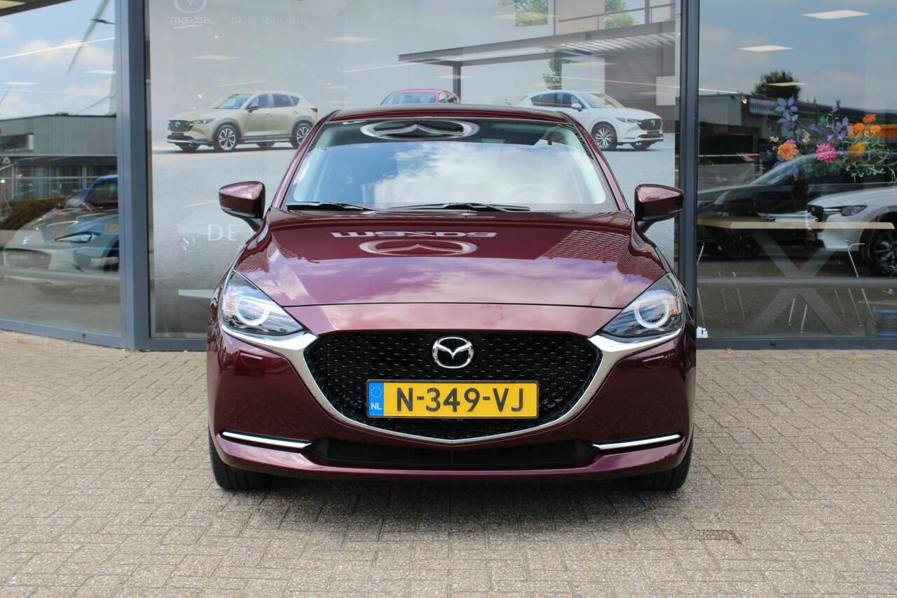 Mazda 2 1.5 Skyactiv-G Luxury , Navi, Apple Carplay, Clima, Cruise, PDC, LMV 16 Inch, Stuur/Stoelverwarming, LKA