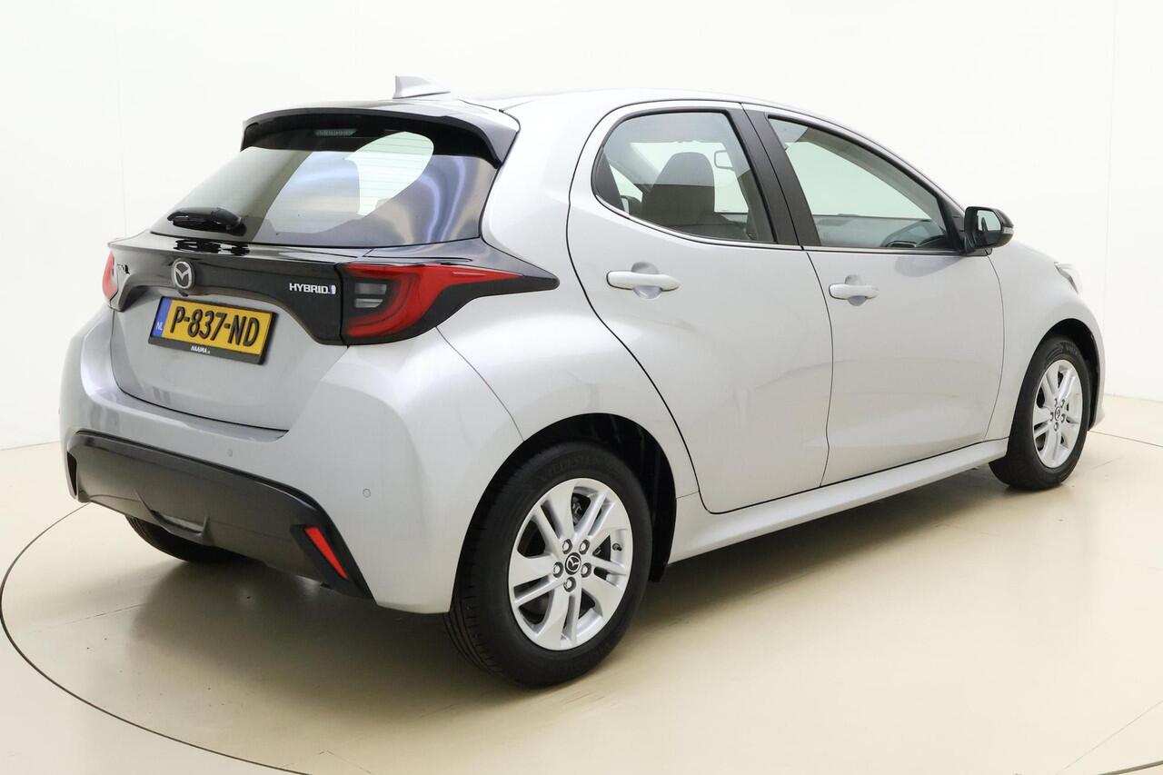 Mazda 2 Hybrid 1.5 Agile Automaat | vergelijkbaar aan Toyota Yaris | Climate control | Half lederen bekleding | Lichtmetalen velgen | Camera | Cruise control | Keyless start | Parkeersensoren
