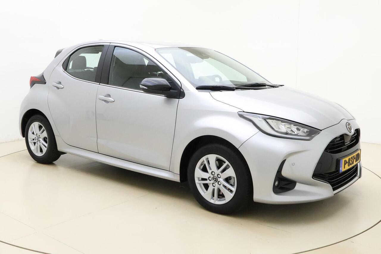 Mazda 2 Hybrid 1.5 Agile Automaat | vergelijkbaar aan Toyota Yaris | Climate control | Half lederen bekleding | Lichtmetalen velgen | Camera | Cruise control | Keyless start | Parkeersensoren