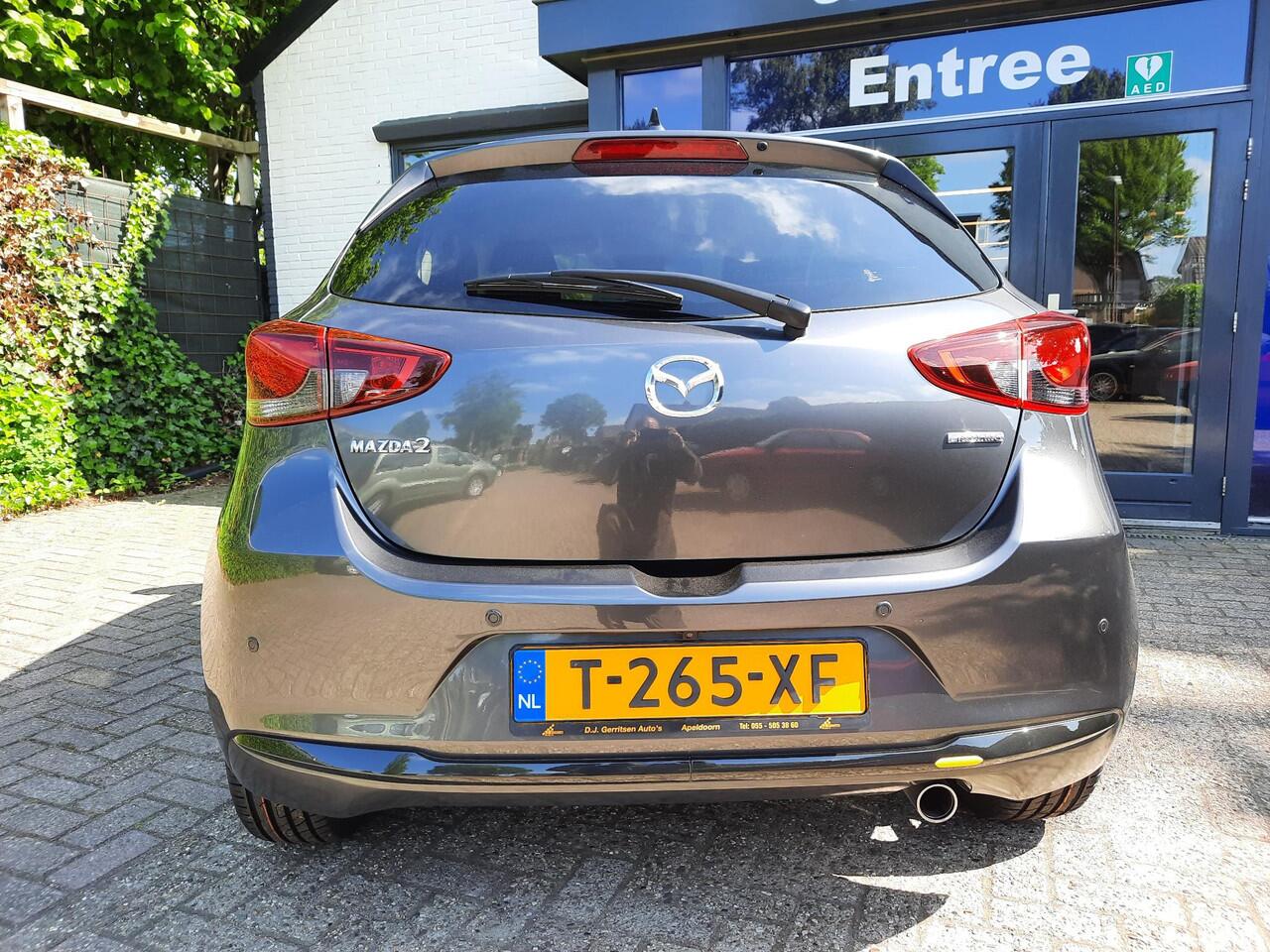 Mazda 2 1.5 e-SkyActiv-G 90 Exclusive-Line stoel/stuur verw. cruise