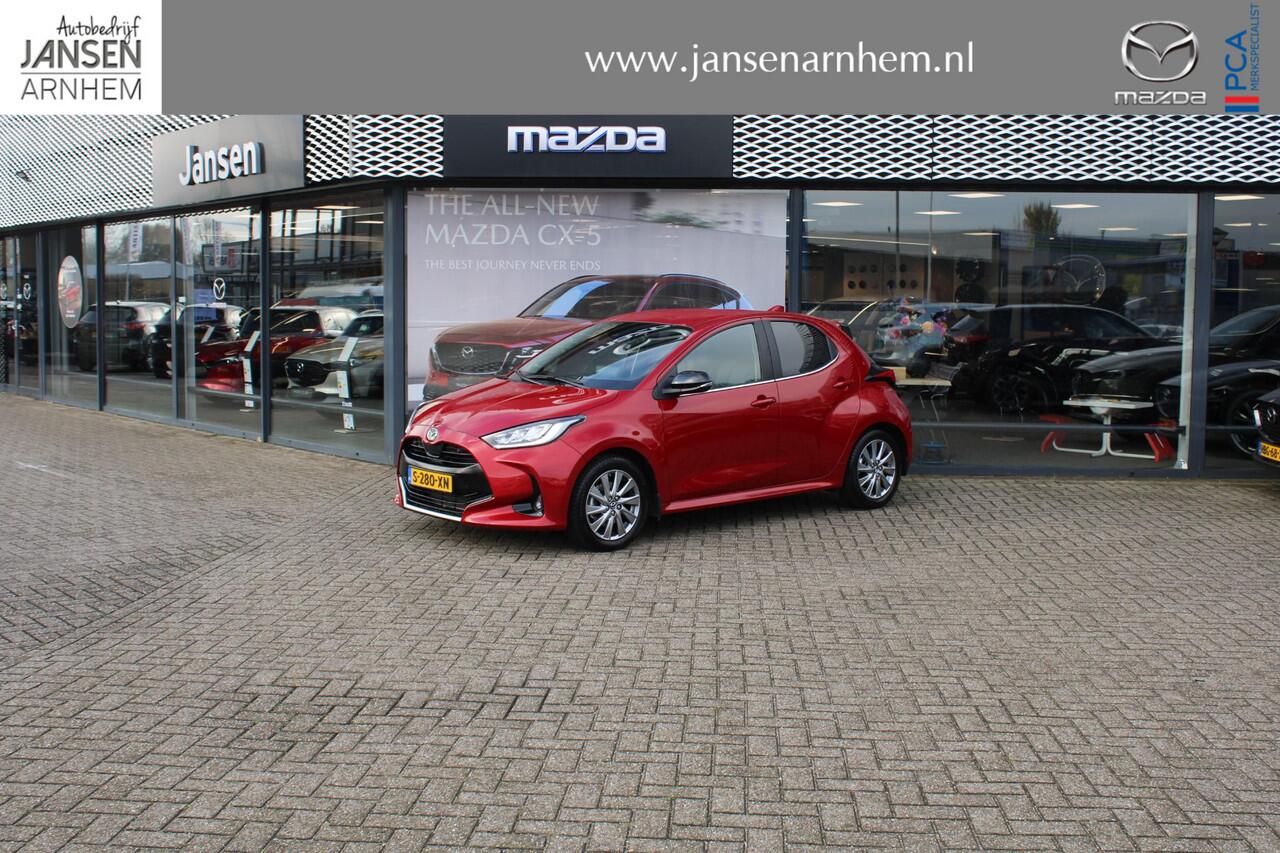 Mazda 2 Hybrid 1.5 Select , Automaat, Half Leder, Camera, All Season, Adap.Cruise, HUD, Stoel/Stuurverwarming, Clima, LMV 16 Inch, Apple Carplay, Android Auto, Bluetooth