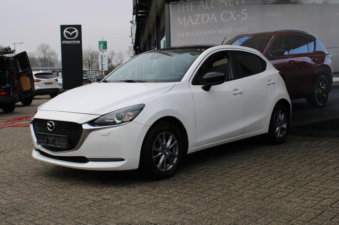 Mazda 2 1.5 Skyactiv-G Comfort , Automaat, Zwart Dak + Spiegels,15 inch LMV, PDC, Clima, Stoelverwarming, Apple Carplay, NavI, Cruise, ASR, LKA
