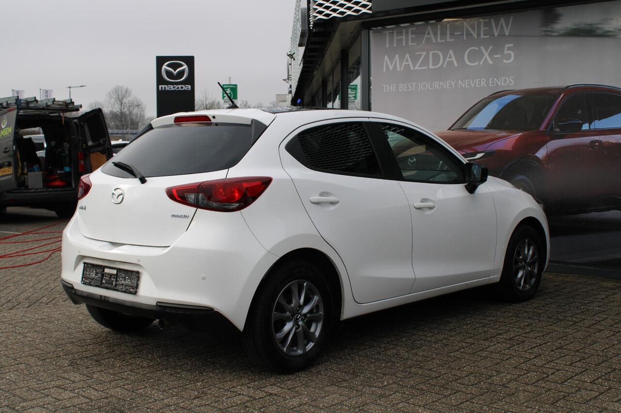 Mazda 2 1.5 Skyactiv-G Comfort , Automaat, Zwart Dak + Spiegels,15 inch LMV, PDC, Clima, Stoelverwarming, Apple Carplay, NavI, Cruise, ASR, LKA