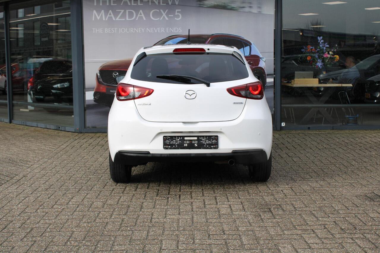 Mazda 2 1.5 Skyactiv-G Comfort , Automaat, Zwart Dak + Spiegels,15 inch LMV, PDC, Clima, Stoelverwarming, Apple Carplay, NavI, Cruise, ASR, LKA