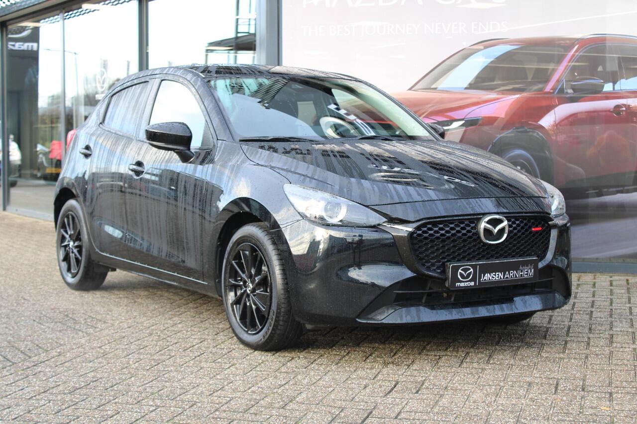 Mazda 2 1.5 SkyActiv-G 90 Homura , Automaat, Apple Carplay, Camera, PDC, Clima, Cruise, LMV 16 Inch, Stuur/Stoelverwarming