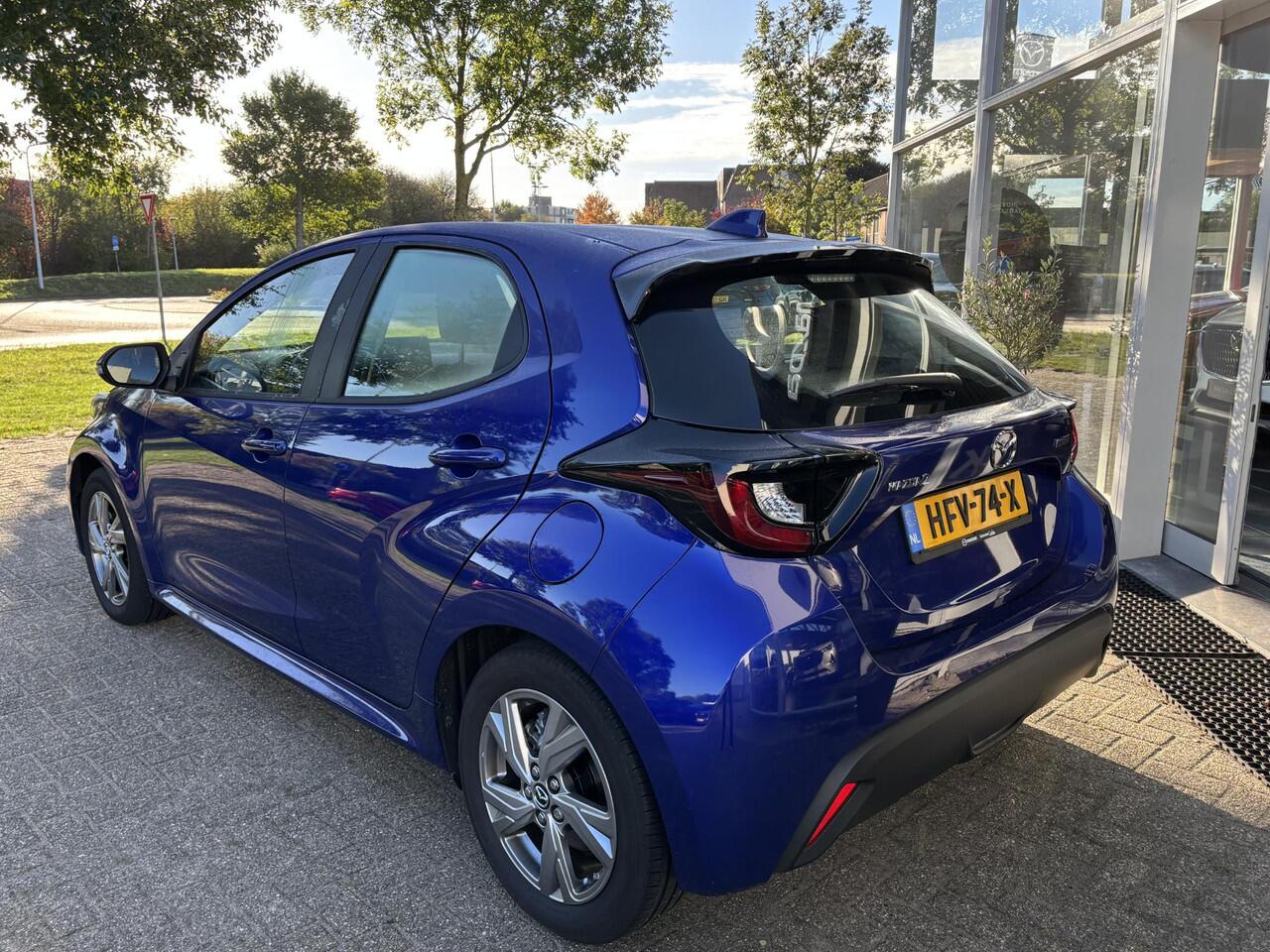 Mazda 2 Hybrid 1.5 Exclusive-line NL-Auto, Automaat, Hybride, Apple Carplay /Android Auto, Automatische Airco, A. Rij-Camera, Stoelverw +Stuurverw, Cruise Controle Add., Keyless Entry, Keyless Start, Lichtmetaal.