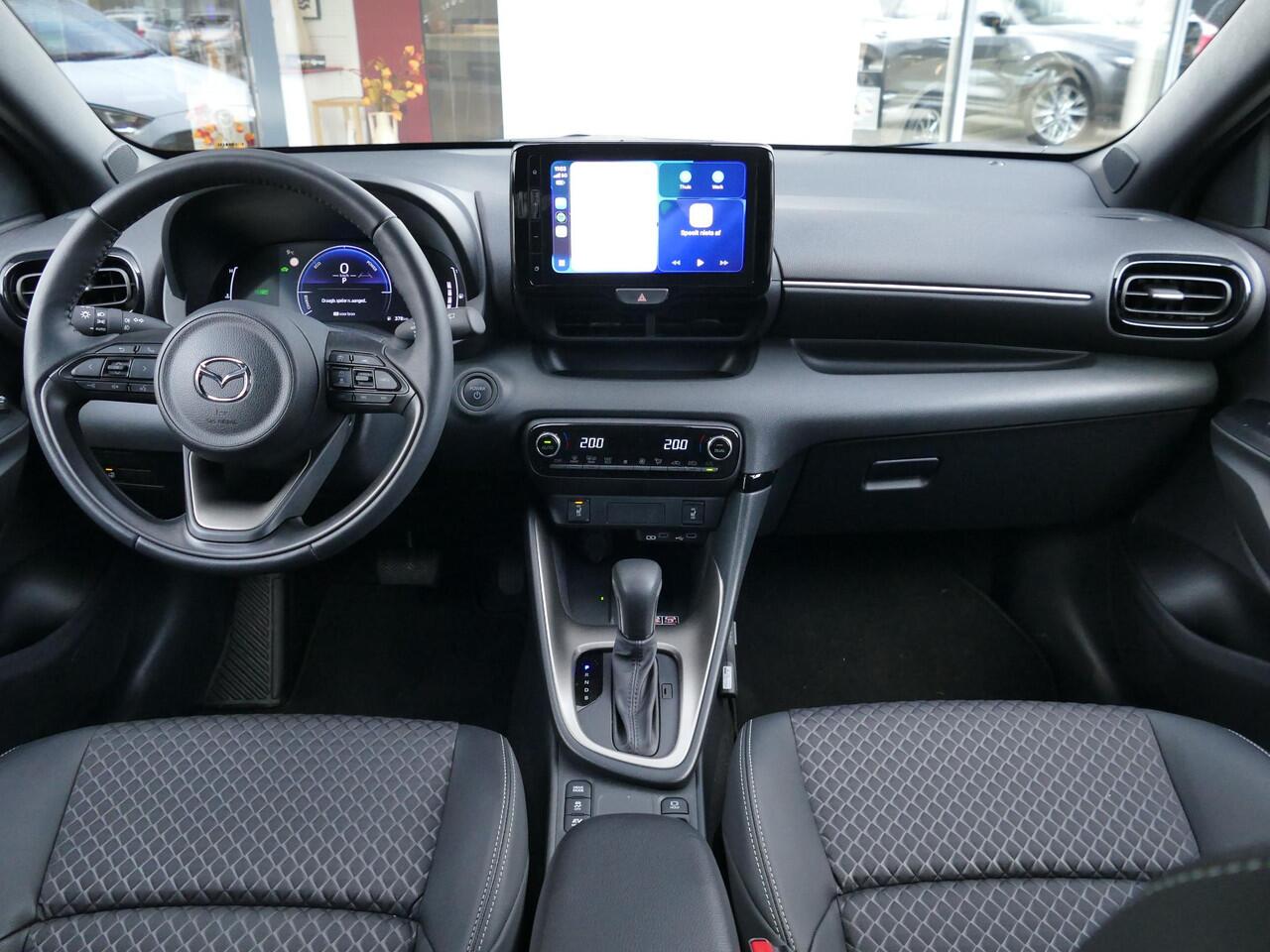 Mazda 2 Hybrid 1.5 Homura | Adapt. Cruise | Apple/Android | Camera | Stoel/-Stuurverw. | RIJKLAARPRIJS!