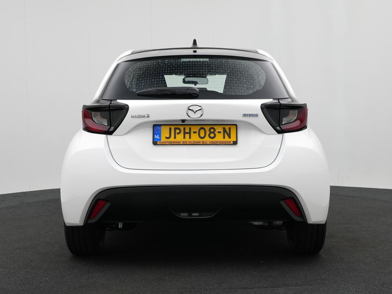 Mazda 2 Hybrid 1.5 Prime-Line automaat met 17 inch lichtmetalen velgen | demo voordeel