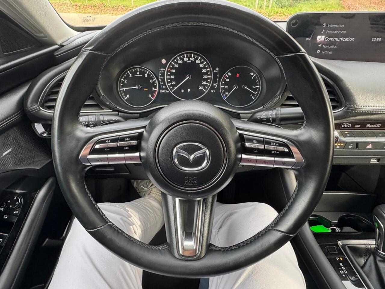 Mazda 3 2.0 e-SkyActiv-X M Hybrid 186 Luxury ecc,leer,led,lmv,navigatie