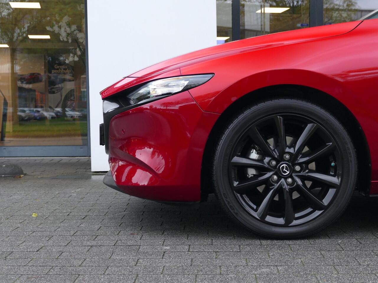 Mazda 3 2.0 e-SkyActiv-G M Hybrid 150 Sportive | Lage KM stand | Camera | Stoelverwarming | RIJKLAARPRIJS!